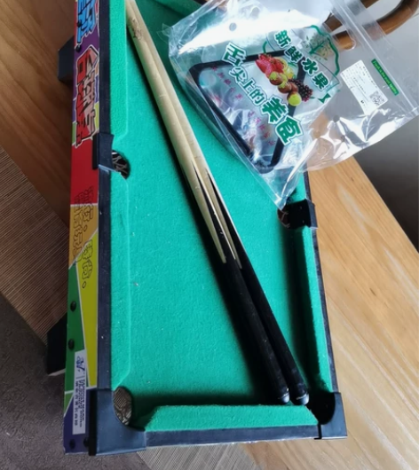 迷你台球桌，孩子大了不需要了 感兴趣的话点...
