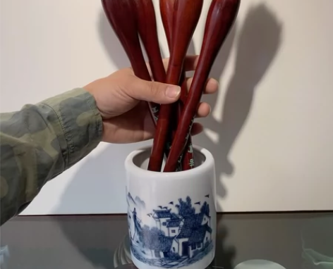 私人定制毛笔纯羊毫小斗笔特纯料 这款笔是给...
