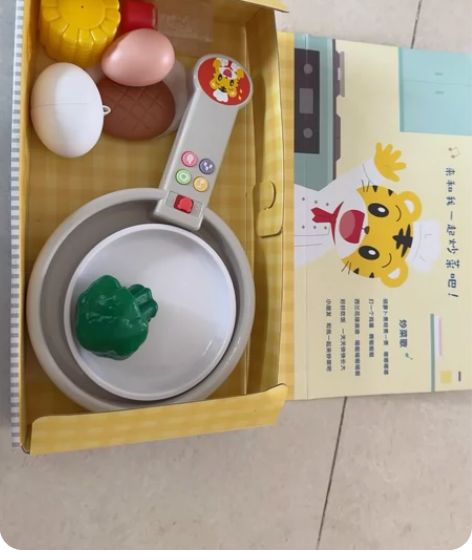 巧虎幼幼版快乐发声炒菜组炒菜锅幼儿童早教益...