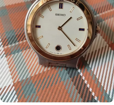 精工9539男士石英表，新换电池走时正常，...