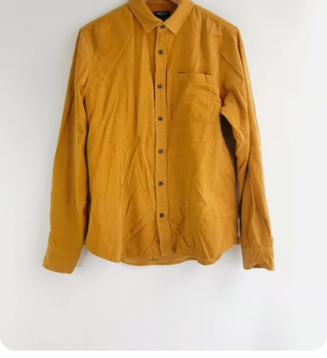 样衣，forever21灯芯绒男衬衫，女士...