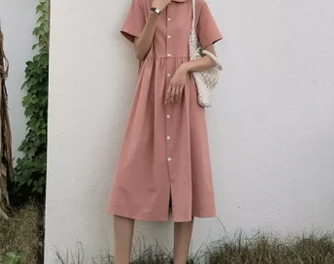 大码女装法式山本超仙女桔梗裙夏季胖妹妹维多...