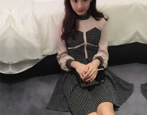 2019秋季新款气质韩版休闲女装韩版修身显...