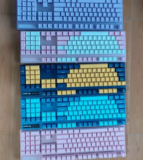 雷柏V500PRO机械键盘剪线，带剪出来的...
