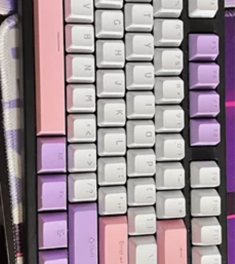 雷神kg3089双模键盘红轴，键盘个别按键...