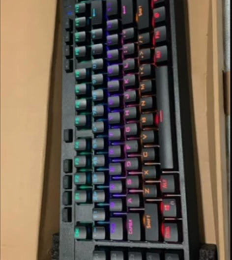 （暂时没货，别拍）雷神无线机械键盘青轴KL...