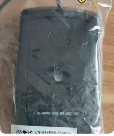 戴尔dell品牌机原装鼠标，全新未使用，品...