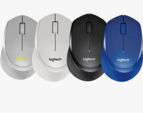 罗技M330无线静音鼠标办公笔记本台式更换...