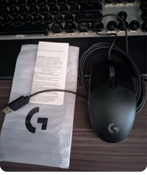 罗技（G）G102第二代游戏鼠标 RGB流...