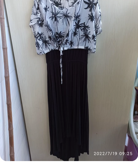 露肩两件套连衣裙  穿过一次  拉夏贝尔品...