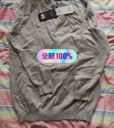 花花公子品牌毛衫，全新未穿过，适合春秋季节...