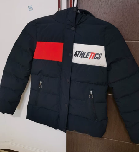 特步儿童羽绒服，觉得男女童都能穿的样子，尺...