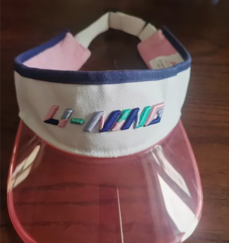 李宁儿童空顶帽夏季遮阳防晒帽防紫外线男女中...