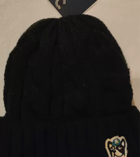 MLB 男女情侣毛线帽刺绣运动休闲冷帽防风...