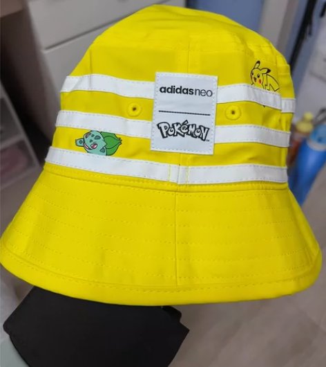 阿迪达斯渔夫帽，宝可梦联名，OSFW，头围...