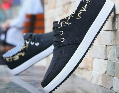 【全新包邮】夏季帆布鞋韩版潮流男鞋休闲板鞋...