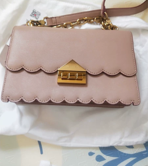 全新精美女士斜挎牛皮包 21*7*13.5...