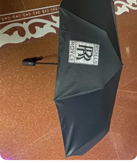 劳斯莱斯同款车标雨伞晴雨伞防紫外线4s店车...