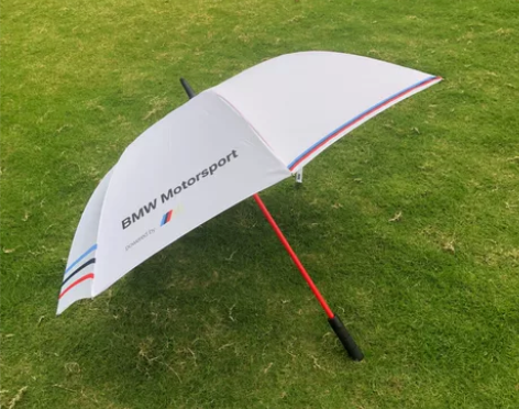 宝马白色长柄雨伞全新未拆封 全新包邮 宝马...