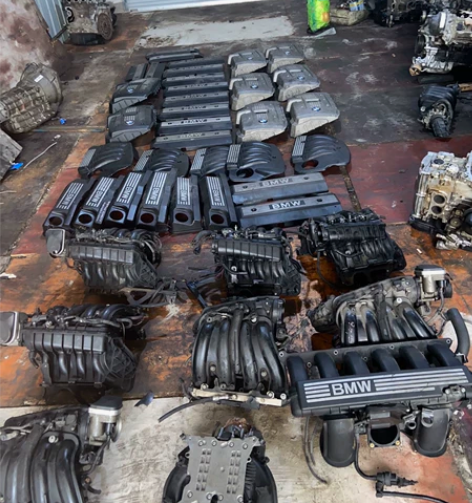 宝马n52  n46发动机装饰盖进气支管装...