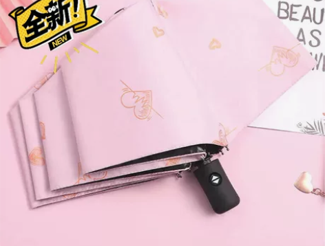 折叠手动ins雨伞少女学生韩版晴雨两用防晒...