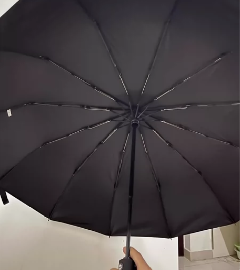 低价处理雨伞雨伞12骨全自动折叠男女晴雨两...