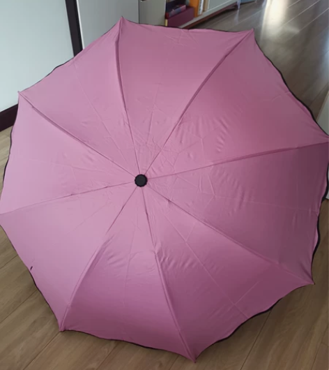 全新见水印花雨伞,嘎嘎漂亮实用!十把以上包...