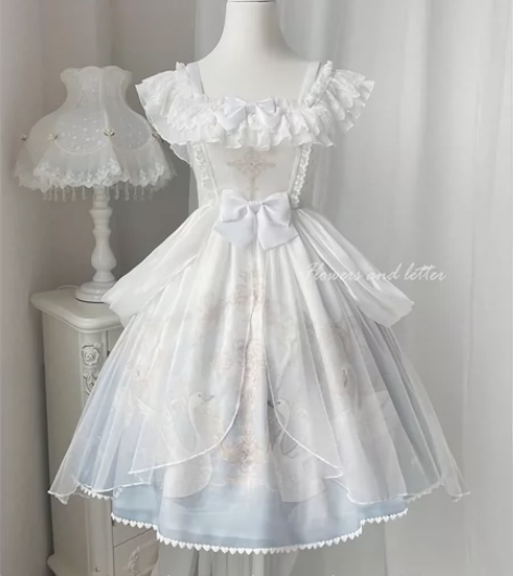 天鹅之梦Lolita 吊牌无（因为是厂原所...