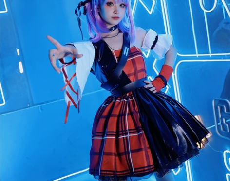 【现货】王者荣耀cos服小乔cos服音你心...