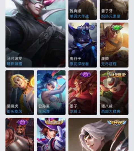 王者荣耀安卓q区贵族6 109英雄106皮...