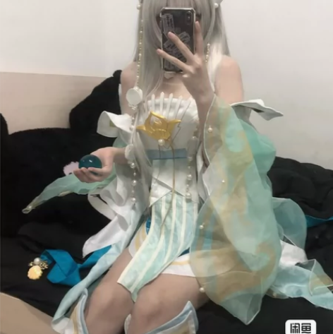 换 科幻原神 王者荣耀西施游龙清影cos服...