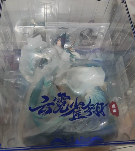 王者荣耀 云霓雀翎 虞姬 手办,全新未拆 ...