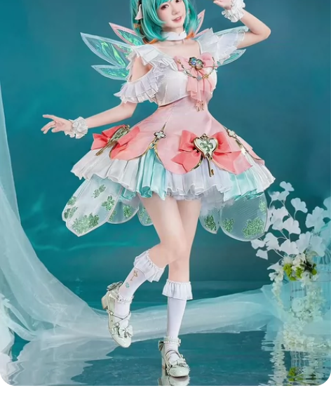 时之祈愿cos 喵屋s+漫美造型玉米烫假发...