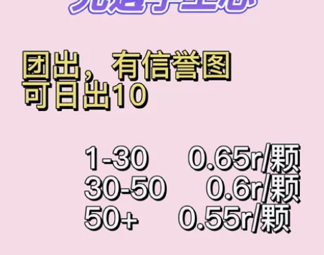 光遇白菜纯手工爱心100颗，包解锁，回收包...