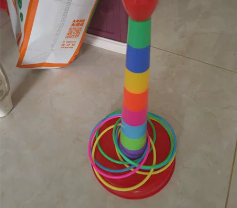 儿童套圈玩具益智圈圈环亲子游戏道具奖品地摊...