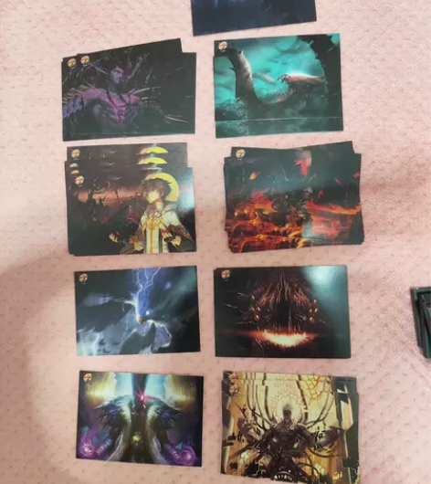 DNF明信片卡片 DNF徽章 明信片36张...