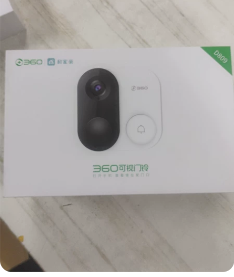 360可视门铃 D819 成色如图 功能...