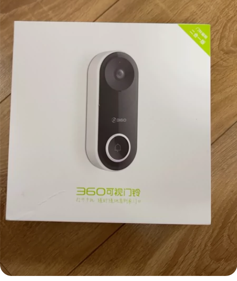 360可视门铃家用方便安全,保正品全新,送...