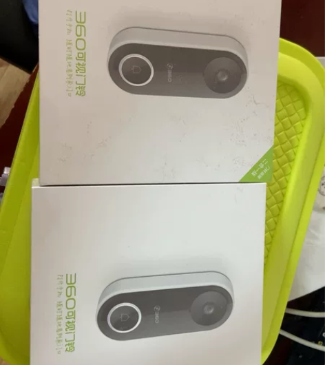 360可视门铃都没拆封两个d819 感兴趣...
