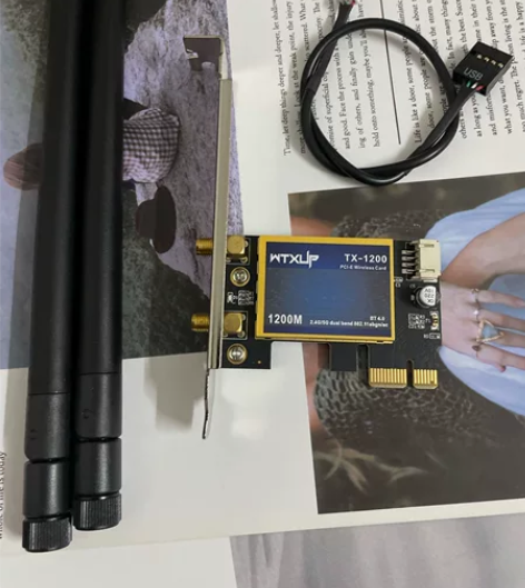 双频无线网卡台式PCIE千兆内置无线网卡 ...