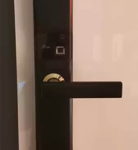 门店倒闭,赔本处理自动滑盖指纹锁,全新带显...