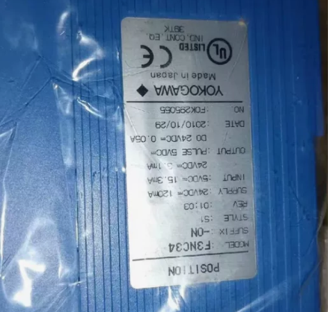 F3NC34-ON 横河模块私聊议价 感兴...