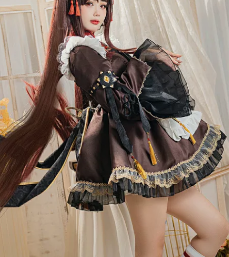【预售】原神uwowo胡桃女仆装cos大全...