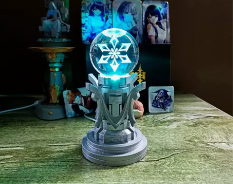 原神周边元素方碑神之眼小夜灯