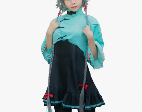 洛天依三月雨  猫老师家的 无假发 鞋子全...