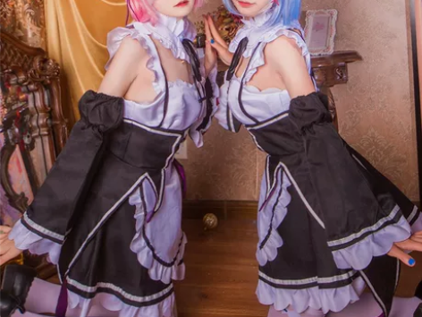 拉姆蕾姆雷姆女仆装cos服装 re从零开始...