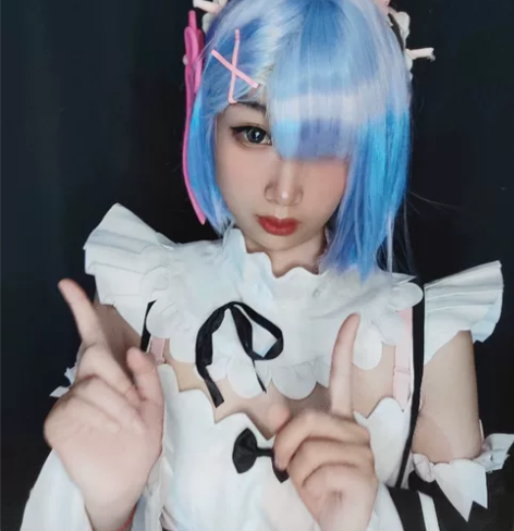 猫老师家拉姆雷姆cos s码 全套除鞋袜 ...