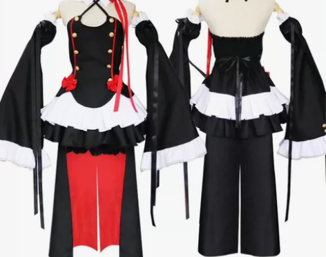 克鲁鲁cos服全套 衣服+配饰+假发?轻微...