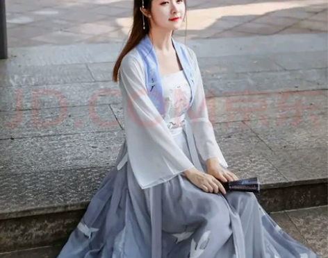 汉服古装女仙气,套装演出表演服 锦仙三件套...