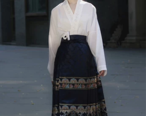 国风古装小个子改良明制汉服宋制马面裙日常超...